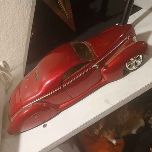 Hot Rod Ford Mecury Merc Chopped Dragster Race Car Custom Built Metal Body Model - Picture 6 of 6